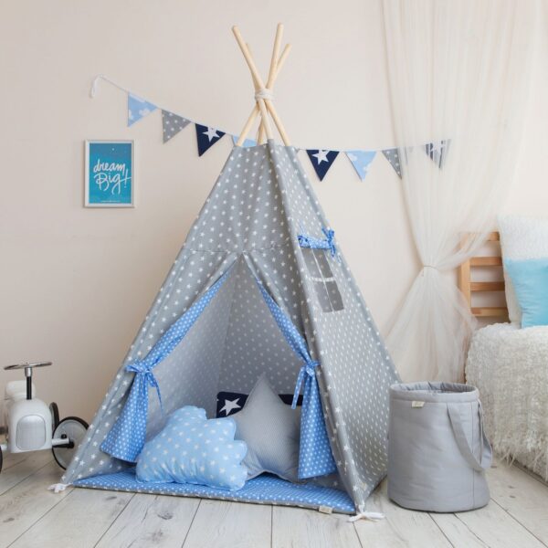 Grey and Blue Stars šator