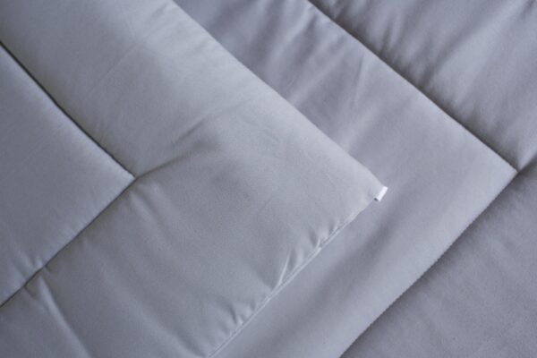 Grey šator with Pom Poms